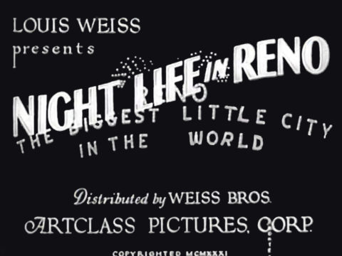 Night Life in Reno (1931)